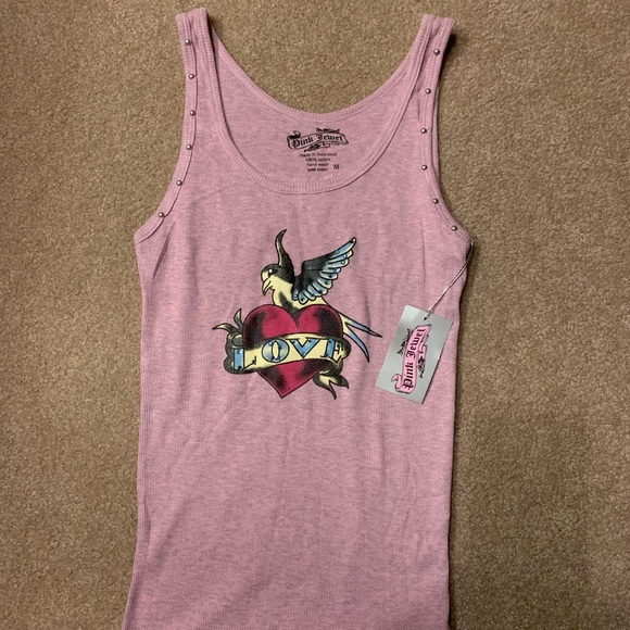 pink jewel Tops - Pink Jewel tank top. NWT